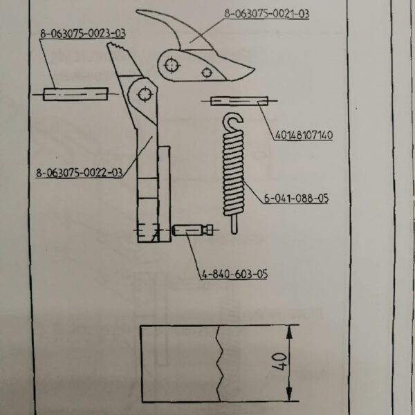8-0630-7504-0412 клеща Schoen