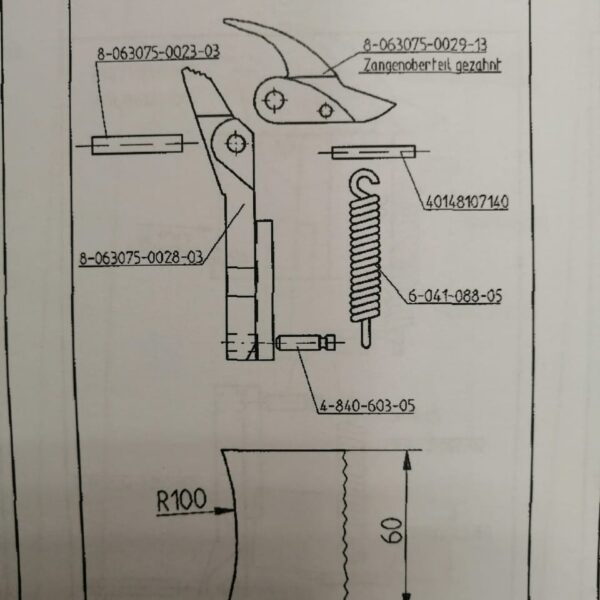 8-0630-7504-0412 клеща Schoen